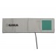 BRASSARD EN COTON + VESSIE EN TPU - adulte - gris/vert - 1 tube