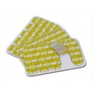ÉLECTRODES JETABLES PRÉ-GÉLIFIÉES - 34 x 22 mm