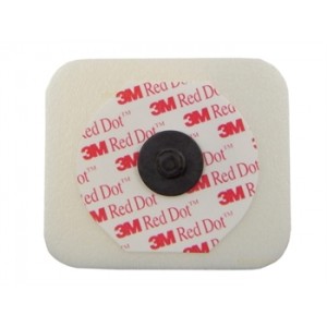 ELECTRODES 3M™ RED DOT™ 2271   5.6 x 5.1 cm