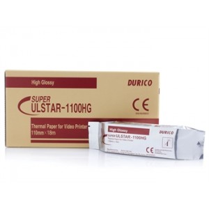 PAPIER POUR IMPRIMANTE VIDEO DURICO compatible SONY UPP 110HG, MITSUBISHI  K91HG KP91HG